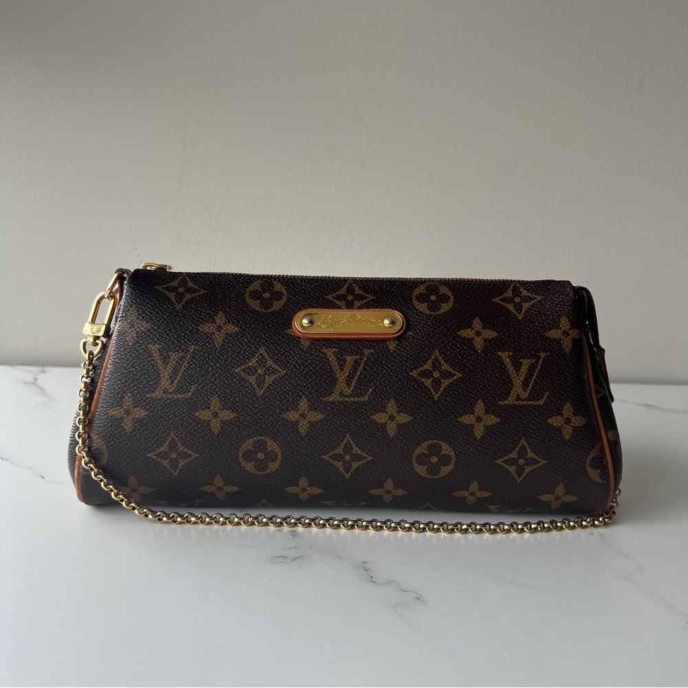 Louis Vuitton Dark Brown Monogram Wristlet